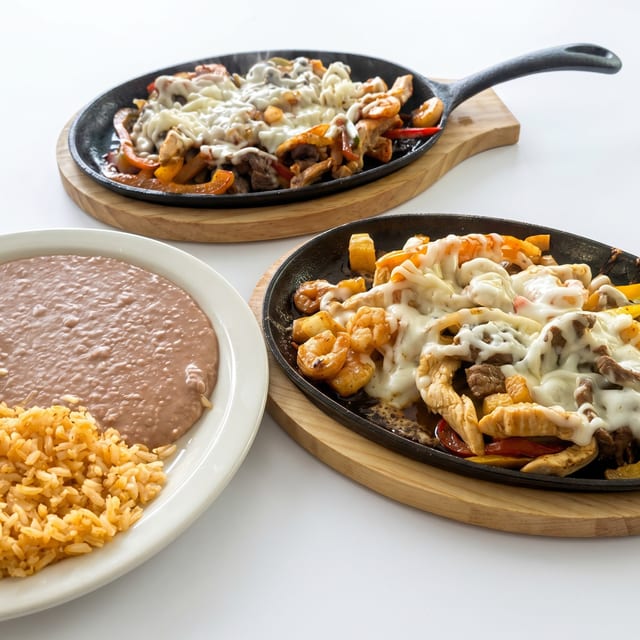 Fajitas Texanas Plato.